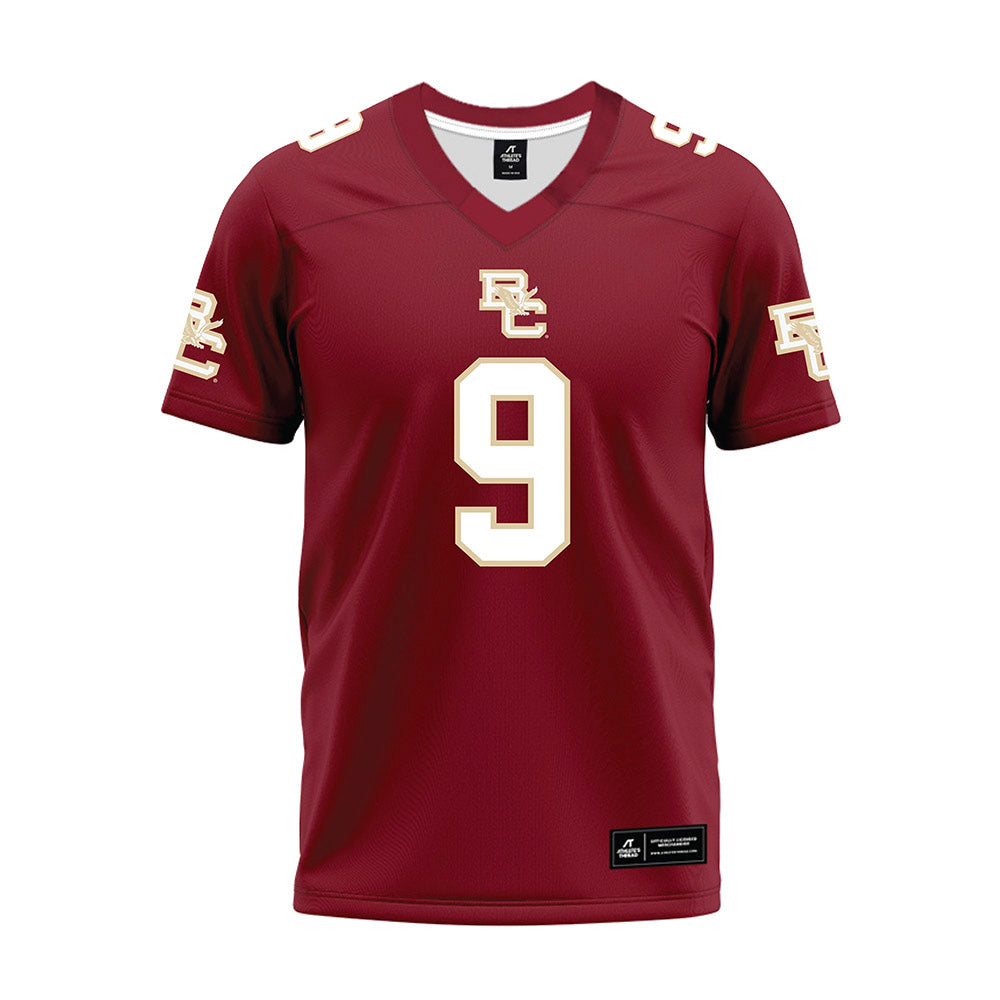 Boston College - NCAA Football : Landon Wright - Premium Football Jersey-0