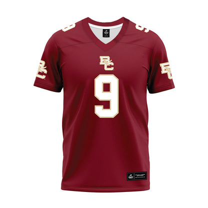 Boston College - NCAA Football : Landon Wright - Premium Football Jersey-0