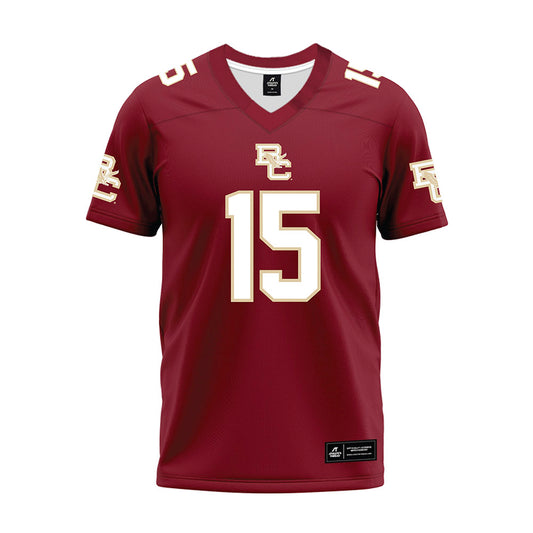 Boston College - NCAA Football : Gerald Green Jr - Premium Football Jersey-0