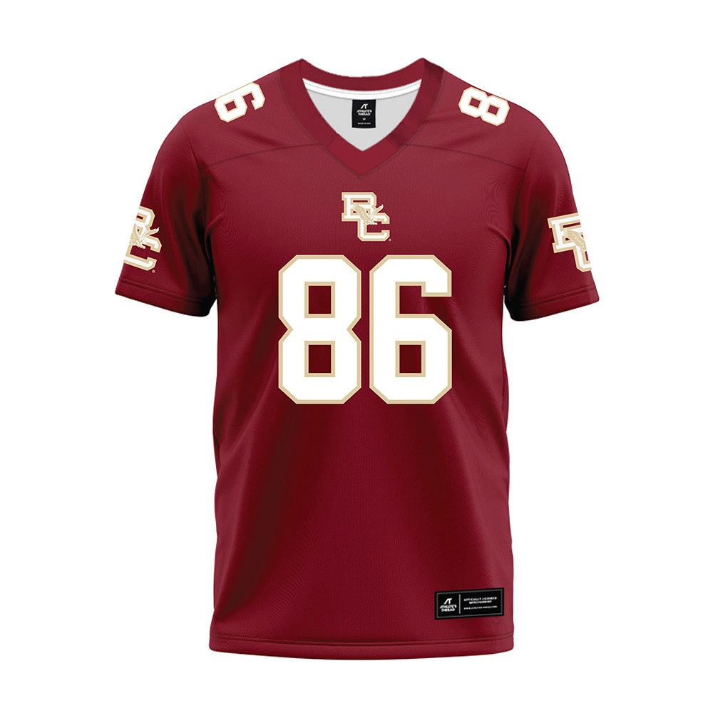 Boston College - NCAA Football : Danny Edgehille - Premium Football Jersey-0