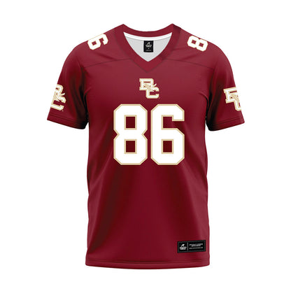 Boston College - NCAA Football : Danny Edgehille - Premium Football Jersey-0