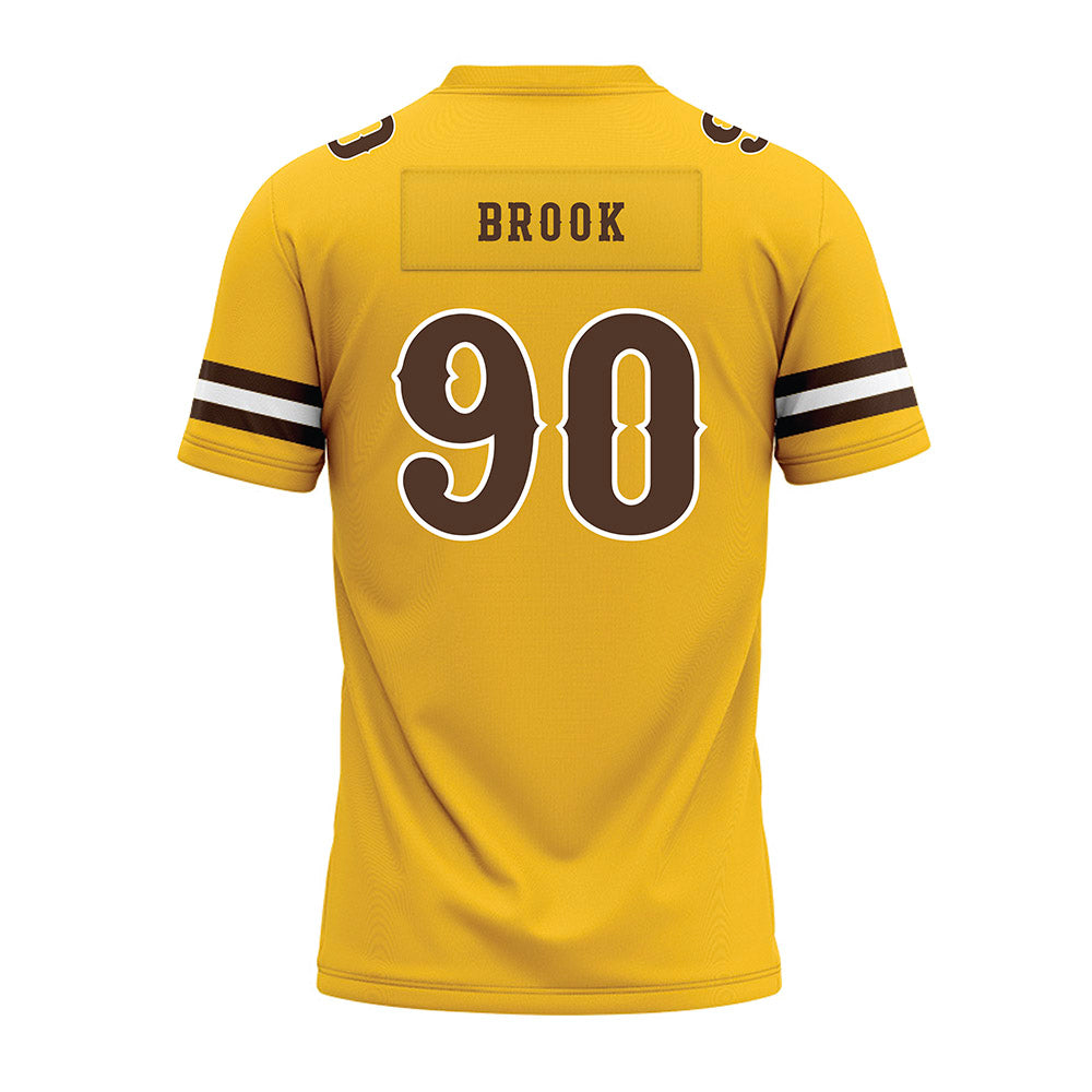 Wyoming - NCAA Football : Cade Brook - Premium Football Jersey-1