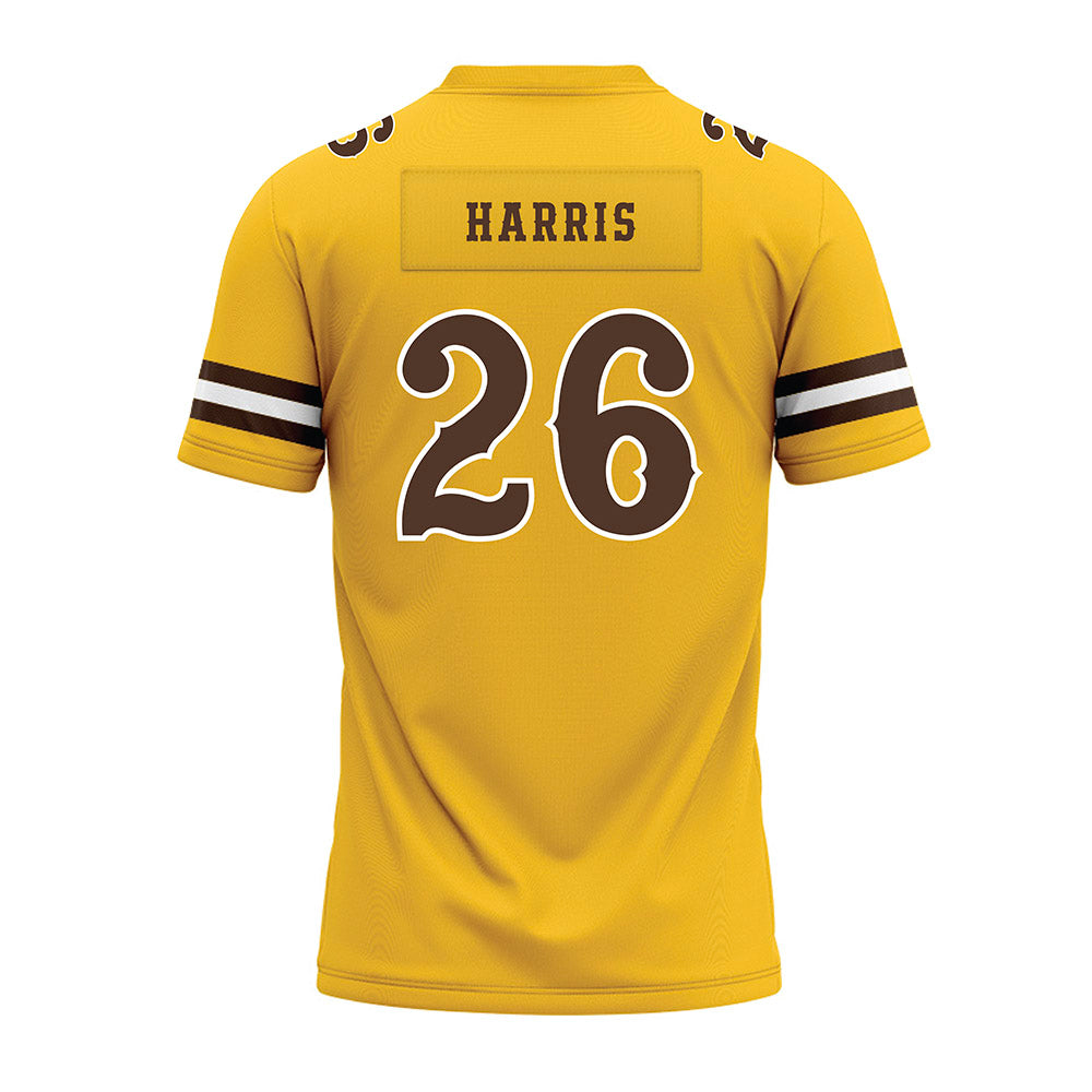 Wyoming - NCAA Football : Samuel Harris - Premium Football Jersey-1