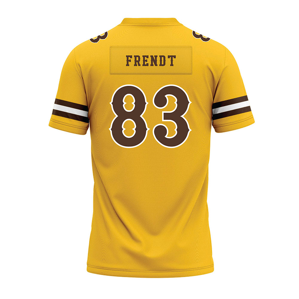 Wyoming - NCAA Football : Kyle Frendt - Premium Football Jersey-1