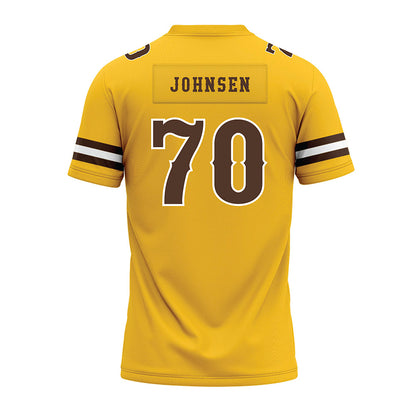 Wyoming - NCAA Football : Rex Johnsen - Premium Football Jersey