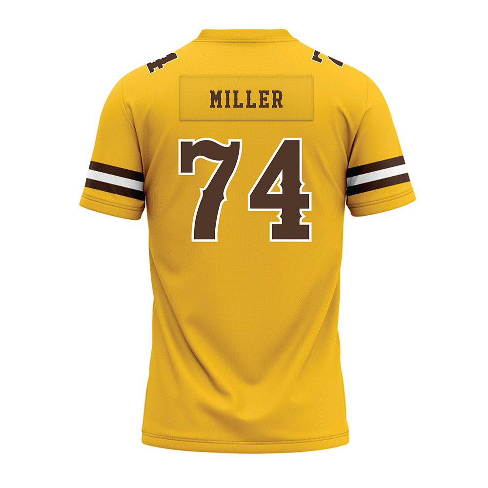 Wyoming - NCAA Football : Tariq Miller - Premium Football Jersey-1
