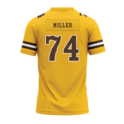 Wyoming - NCAA Football : Tariq Miller - Premium Football Jersey-1