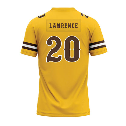 Wyoming - NCAA Football : Jaden Lawrence - Premium Football Jersey-1