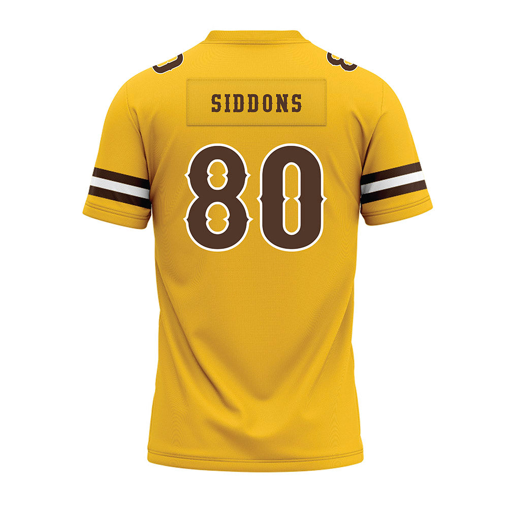 Wyoming - NCAA Football : Tyler Siddons - Premium Football Jersey-1