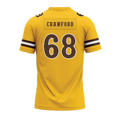 Wyoming - NCAA Football : Cody Crawford - Premium Football Jersey