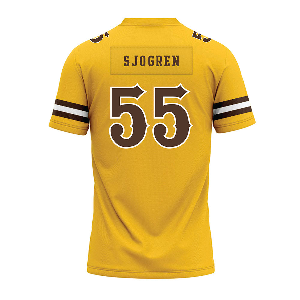 Wyoming - NCAA Football : Kevin Sjogren - Premium Football Jersey
