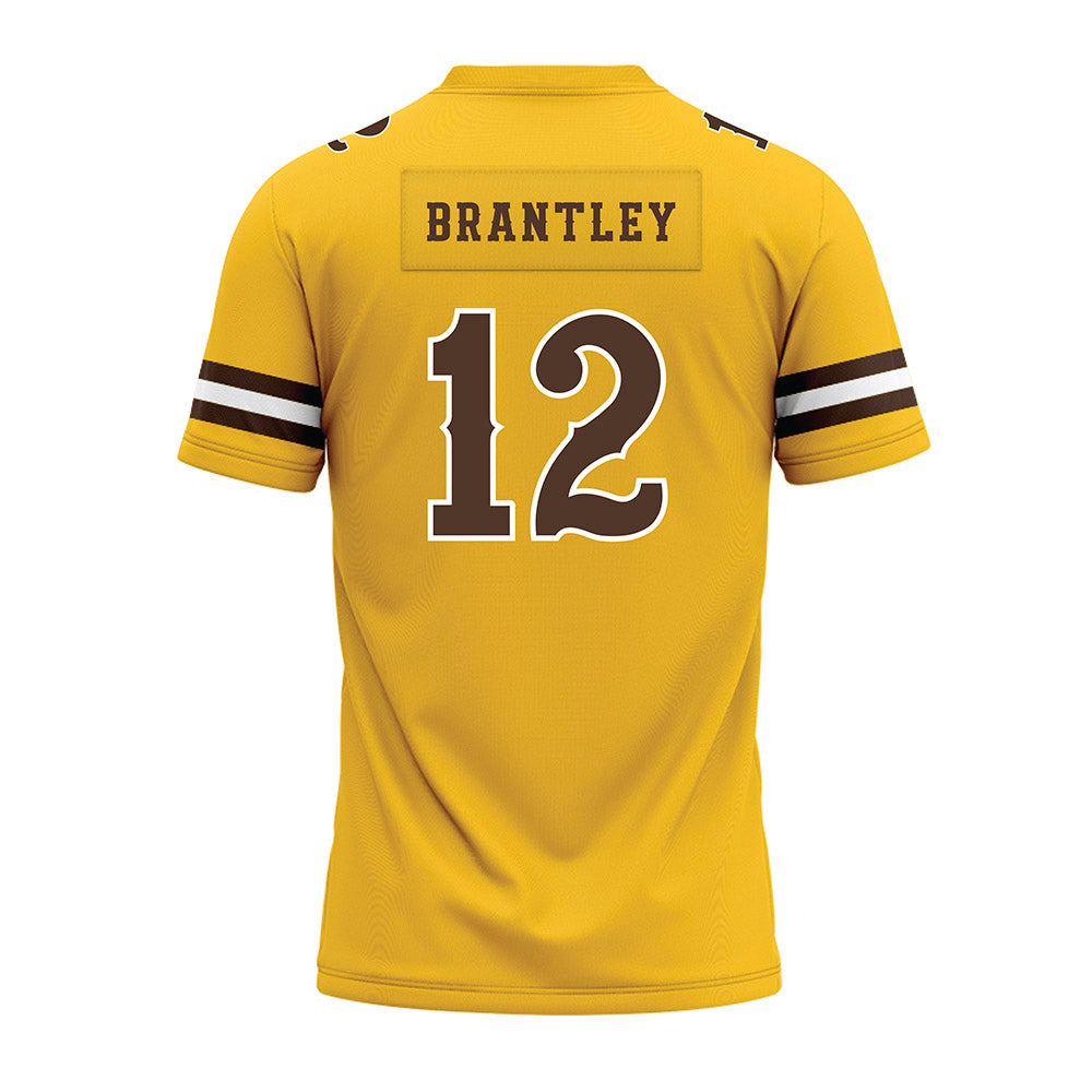 Wyoming - NCAA Football : Bricen Brantley - Premium Football Jersey-1