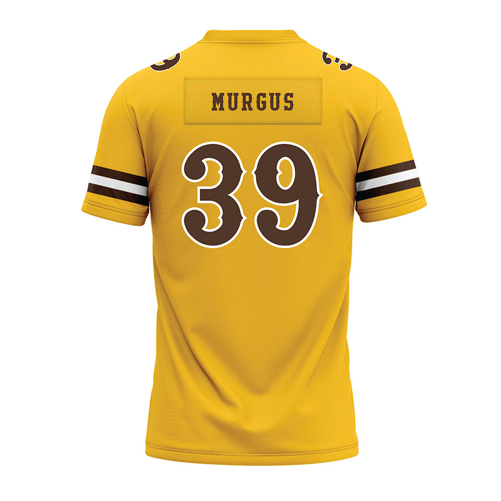 Wyoming - NCAA Football : Eltoum Murgus - Premium Football Jersey-1