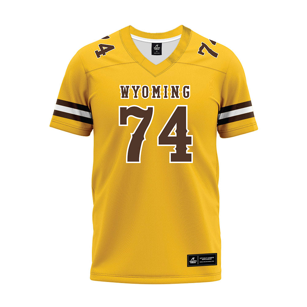 Wyoming - NCAA Football : Tariq Miller - Premium Football Jersey-0
