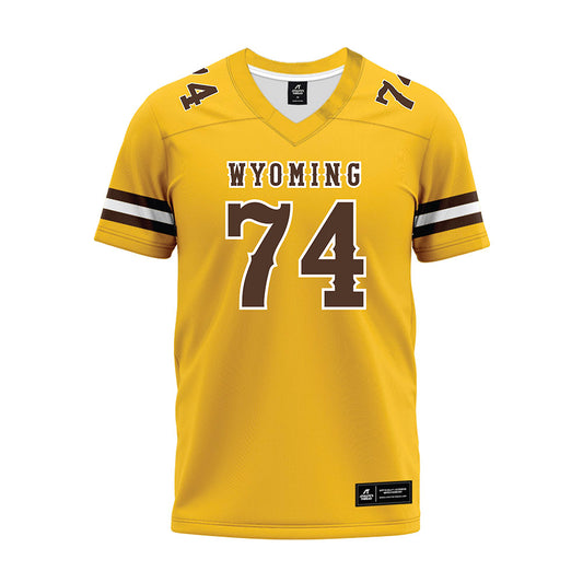 Wyoming - NCAA Football : Tariq Miller - Premium Football Jersey-0