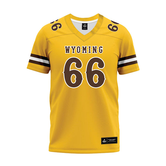Wyoming - NCAA Football : Johnathan Bush - Premium Football Jersey-0