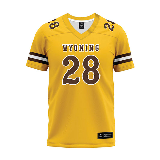 Wyoming - NCAA Football : Kaiden Kimble Turner - Premium Football Jersey-0