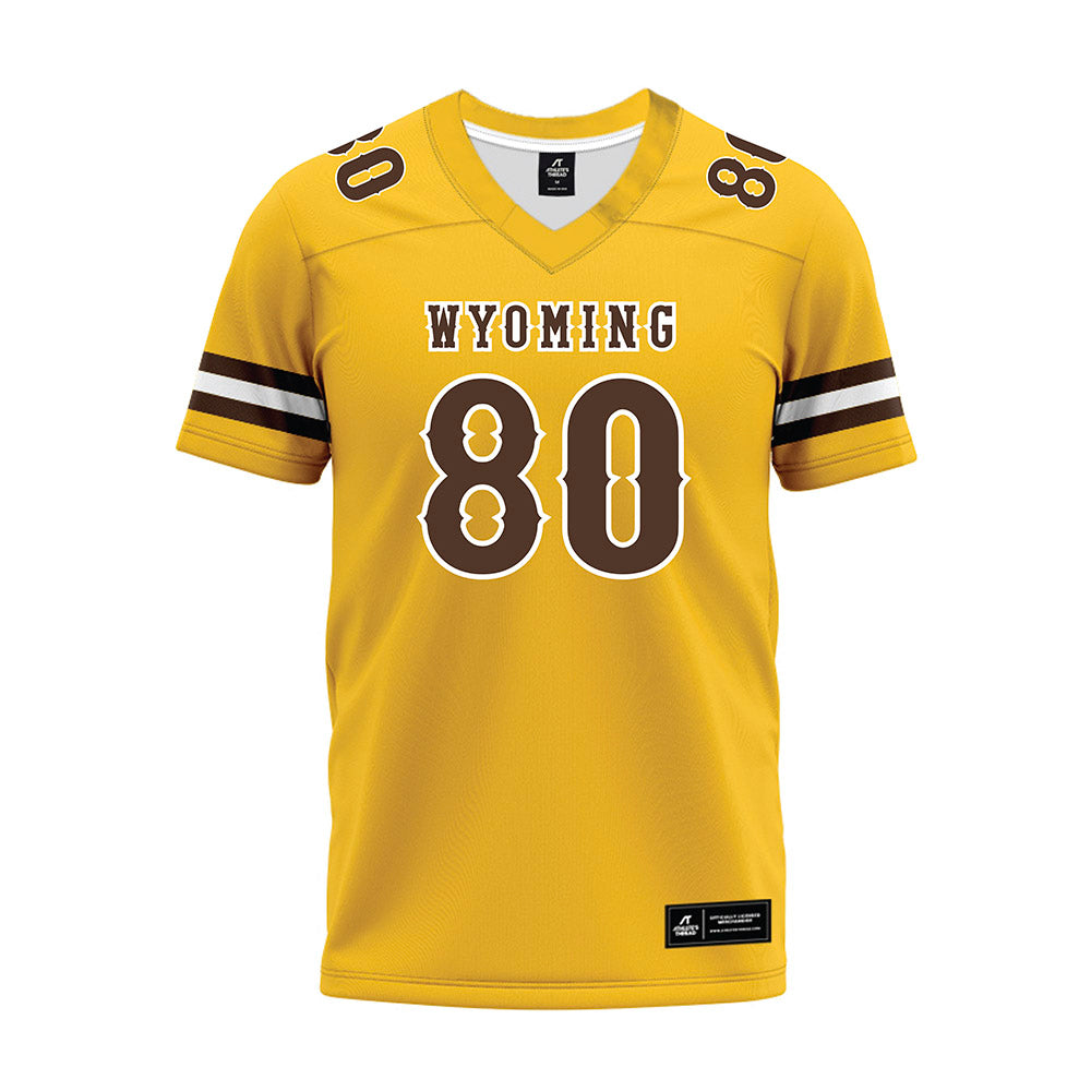 Wyoming - NCAA Football : Tyler Siddons - Premium Football Jersey-0