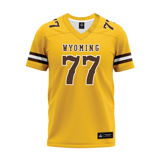 Wyoming - NCAA Football : Josiah Petaia - Premium Football Jersey-0