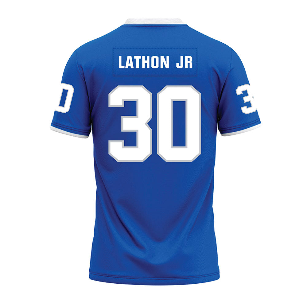 MTSU - NCAA Football : Rob Lathon Jr - Premium Football Jersey-1