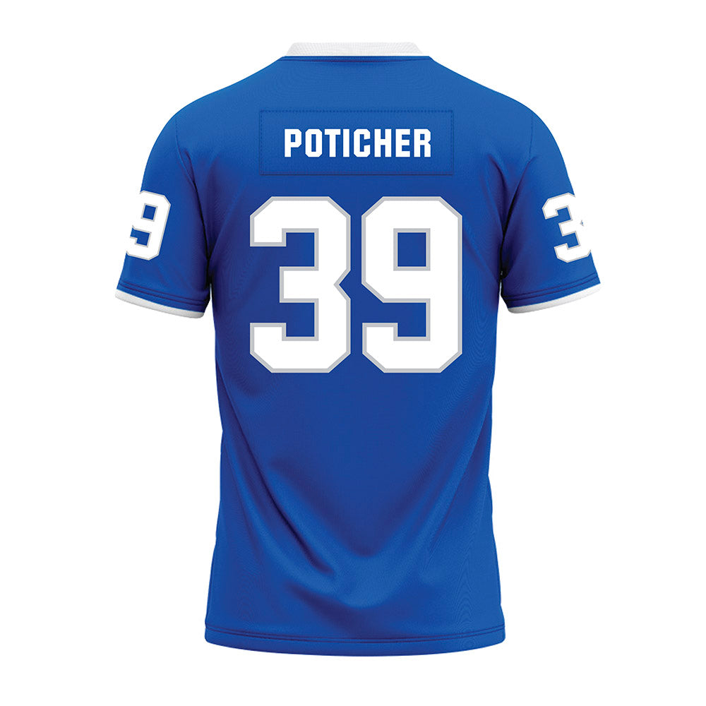 MTSU - NCAA Football : Evan Poticher - Premium Football Jersey-1