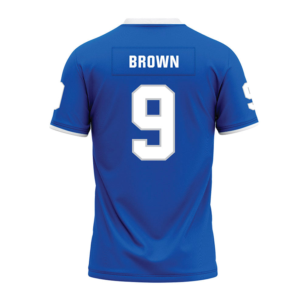 MTSU - NCAA Football : Terrence Brown - Premium Football Jersey-1