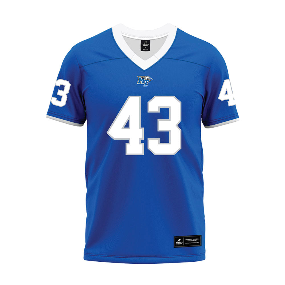 MTSU - NCAA Football : Aidan Butts - Premium Football Jersey-0