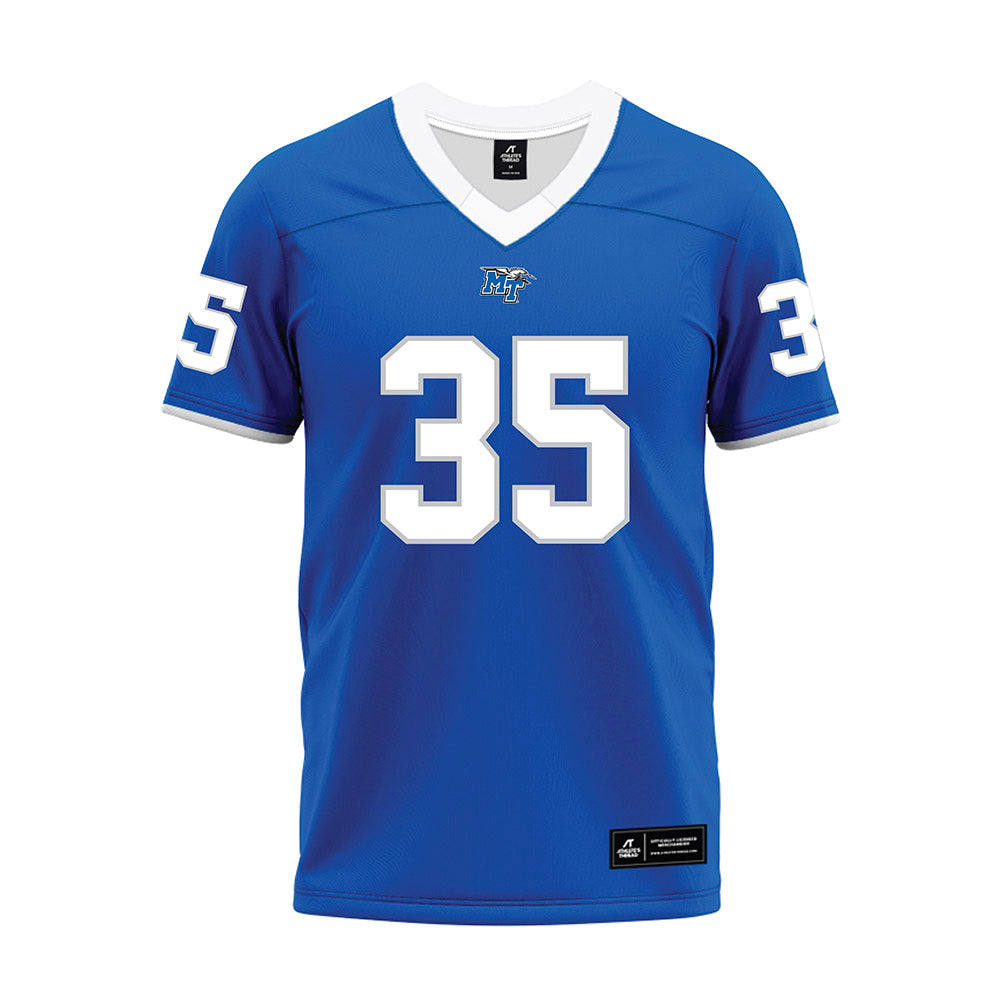 MTSU - NCAA Football : Ashton Jones - Premium Football Jersey-0