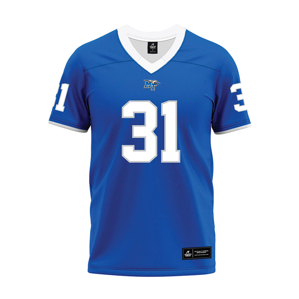 MTSU - NCAA Football : Mathias Malaki-Donaldson - Premium Football Jersey-0