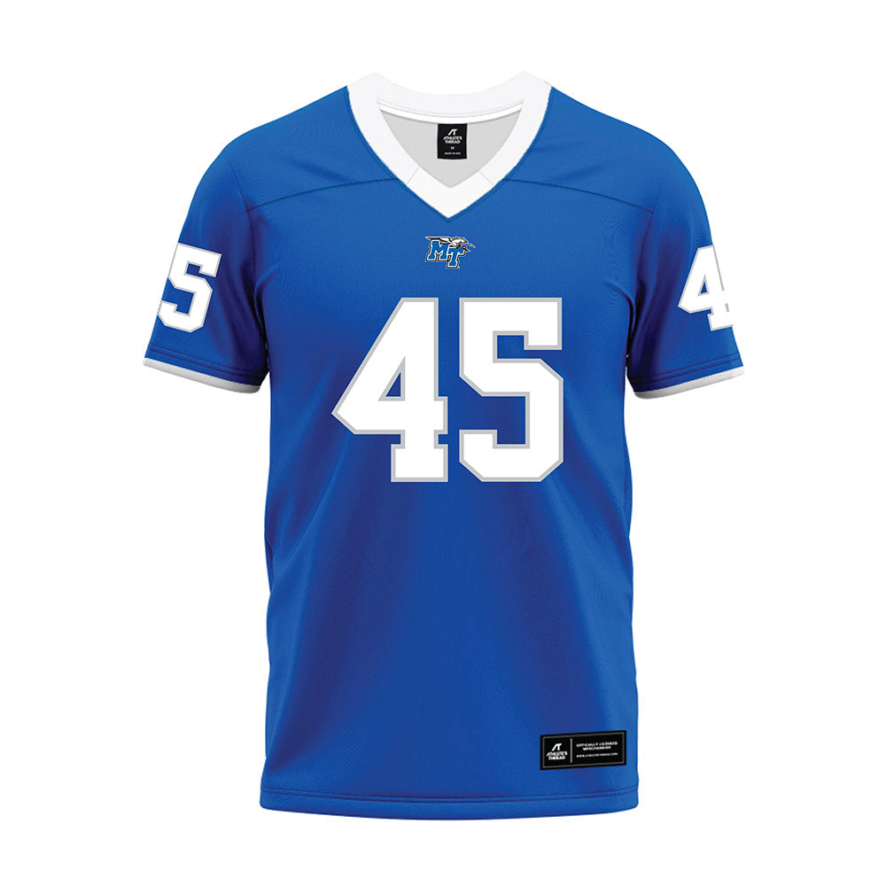 MTSU - NCAA Football : Jayden Arenas-Michel - Premium Football Jersey-0