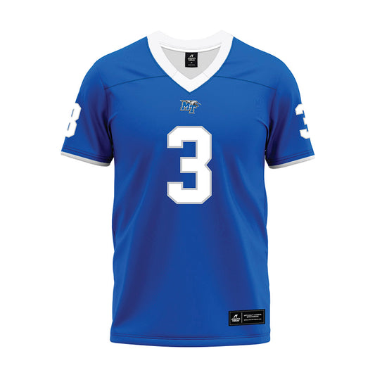 MTSU - NCAA Football : Cam Lacy - Premium Football Jersey-0