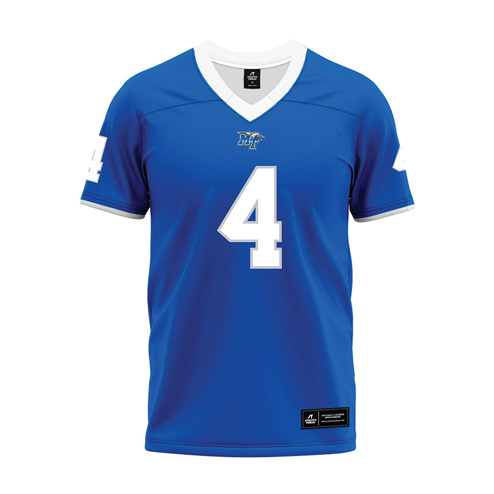 MTSU - NCAA Football : Tyree Patterson - Premium Football Jersey-0