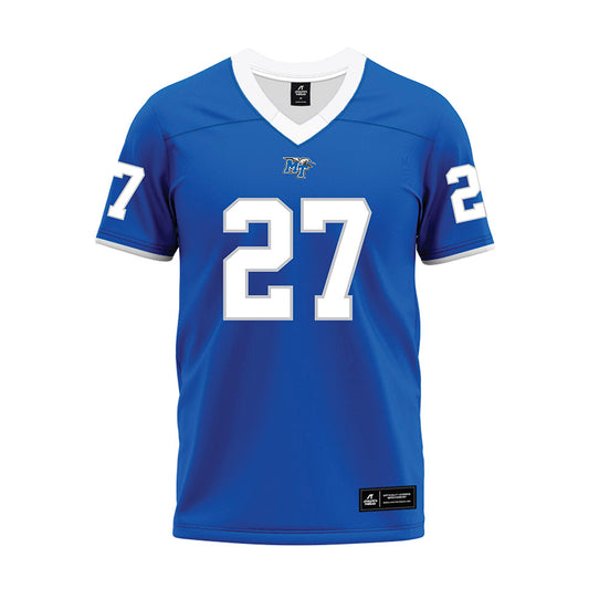 MTSU - NCAA Football : Jalen Jackson - Premium Football Jersey-0