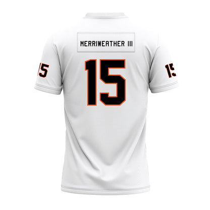 UTPB - NCAA Football : Edwin Merriweather III - Premium Football Jersey-1