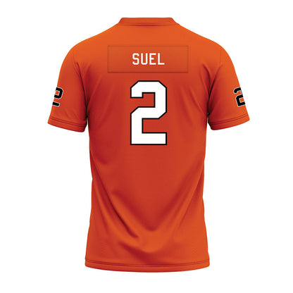 UTPB - NCAA Football : Traylen Suel - Premium Football Jersey-1
