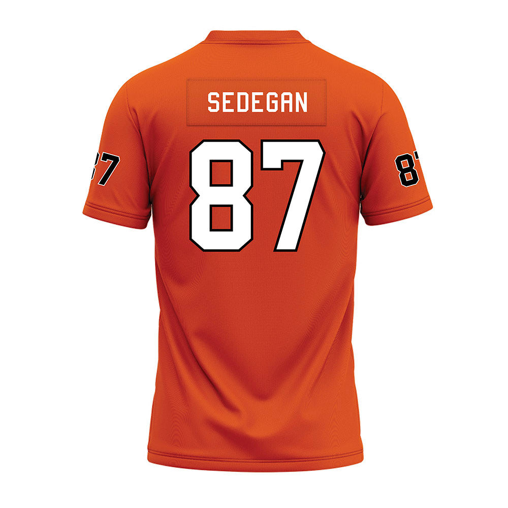 UTPB - NCAA Football : Caleb Sedegan - Premium Football Jersey-1