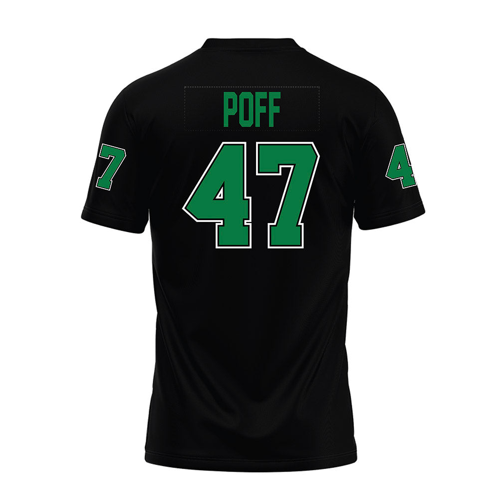 North Texas - NCAA Football : Jacob Poff - Premium Football Jersey-1