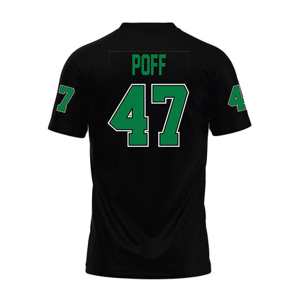 North Texas - NCAA Football : Jacob Poff - Premium Football Jersey-1