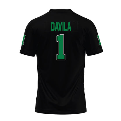 North Texas - NCAA Football : Keshawn Davila - Premium Football Jersey-1