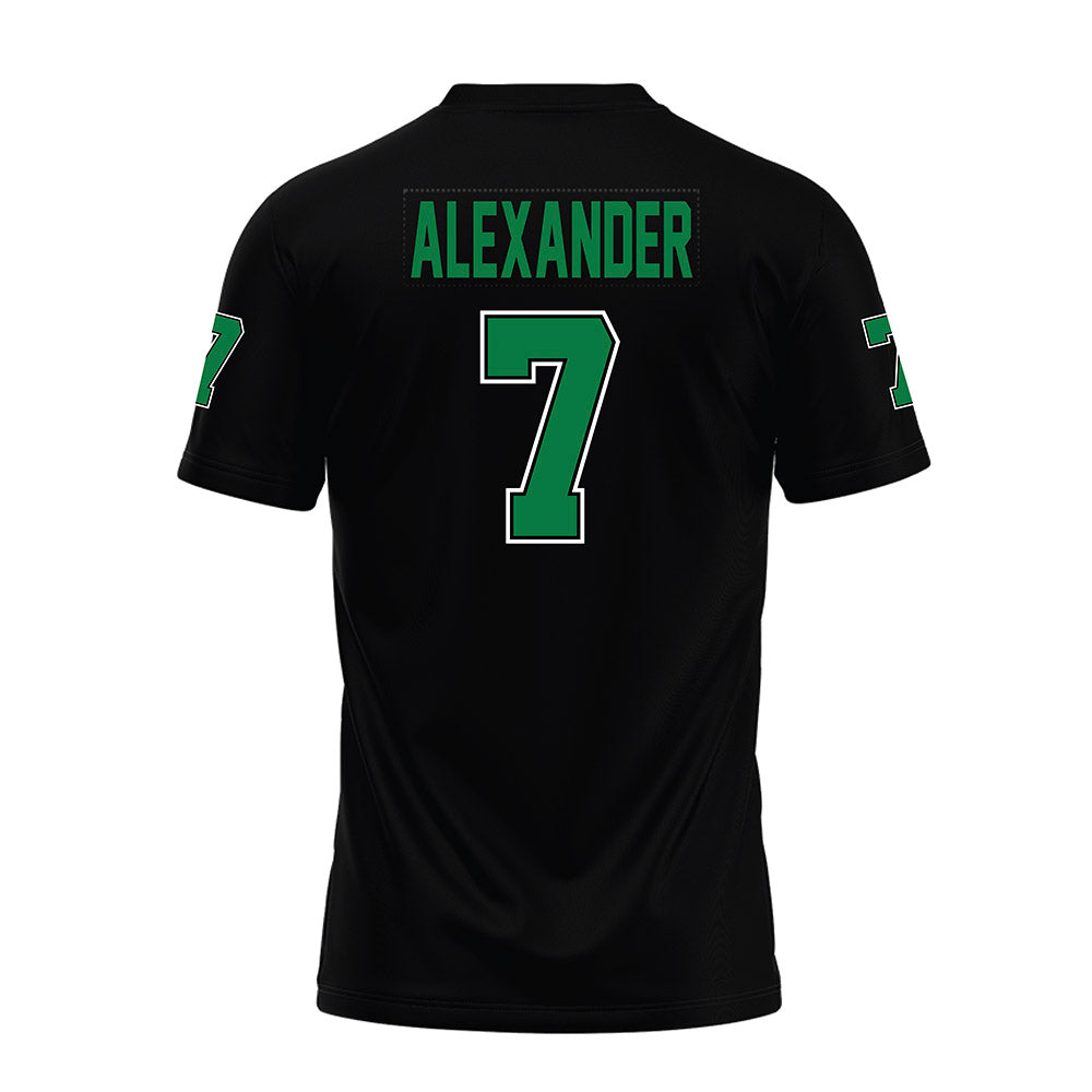 North Texas - NCAA Football : Aaron Alexander - Premium Football Jersey-1