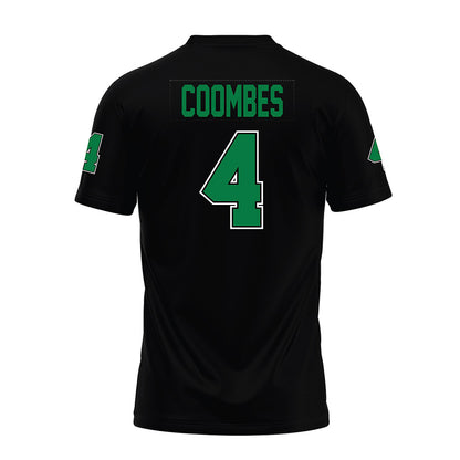 North Texas - NCAA Football : CJ Coombes - Premium Football Jersey-1