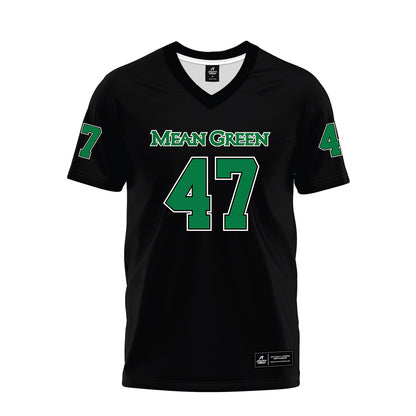 North Texas - NCAA Football : Jacob Poff - Premium Football Jersey-0