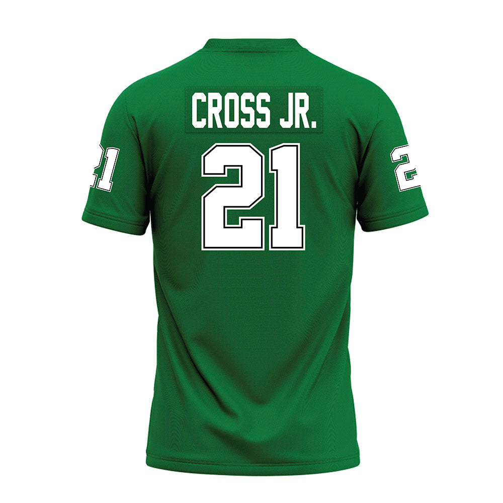 North Texas - NCAA Football : Jason Cross Jr. - Premium Football Jersey-1