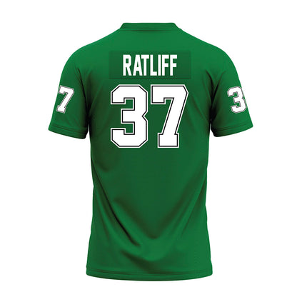 North Texas - NCAA Football : Ian Ratliff - Premium Football Jersey-1