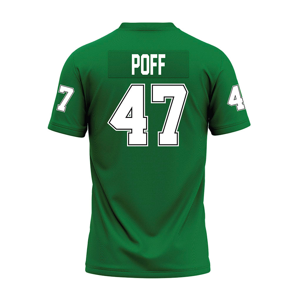 North Texas - NCAA Football : Jacob Poff - Premium Football Jersey-1
