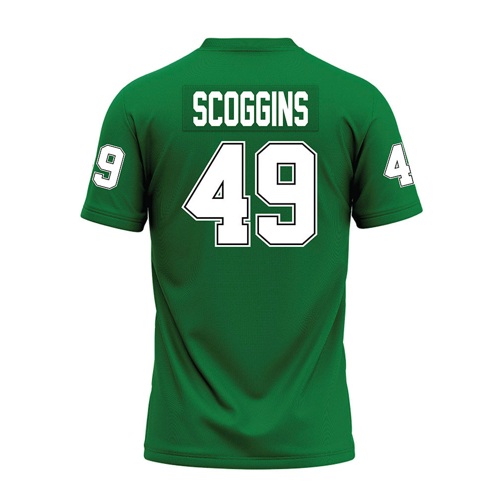 North Texas - NCAA Football : Brodie Scoggins - Premium Football Jersey-1