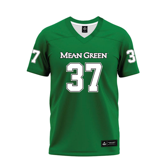 North Texas - NCAA Football : Ian Ratliff - Premium Football Jersey-0