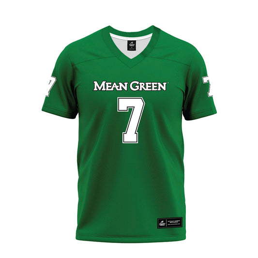North Texas - NCAA Football : Aaron Alexander - Premium Football Jersey-0