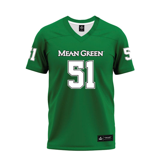 North Texas - NCAA Football : Keelene Bradley - Premium Football Jersey-0