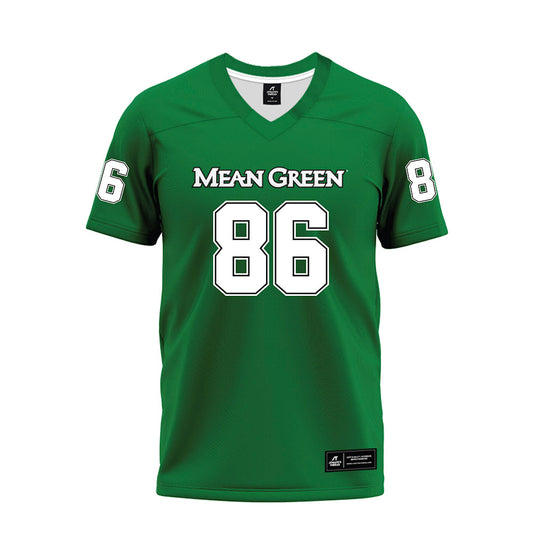 North Texas - NCAA Football : Zach Yang - Premium Football Jersey-0